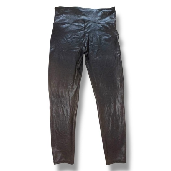 SPANX Faux Leather Leggings - Black 3X - Picture 2 of 13